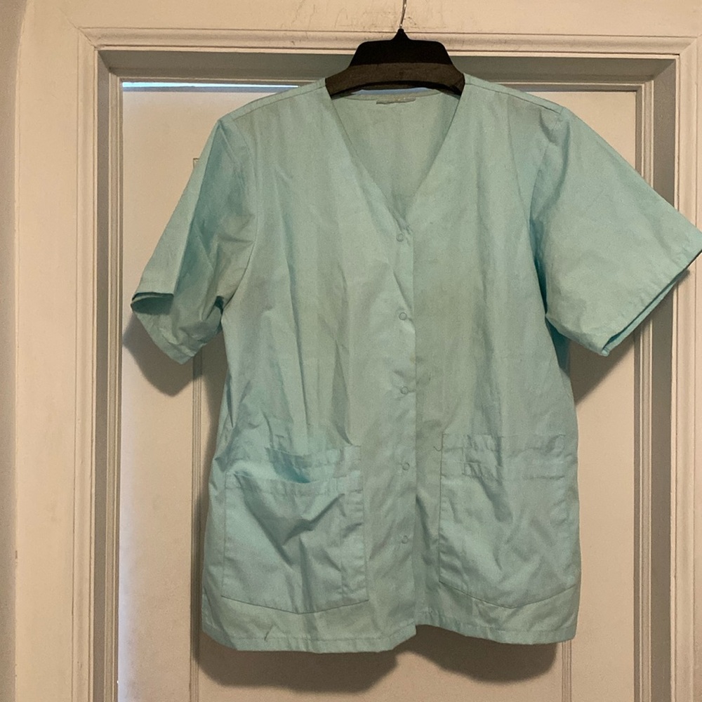 Cotton High Quality Button Down Scrub/Lab Jacket Used Once